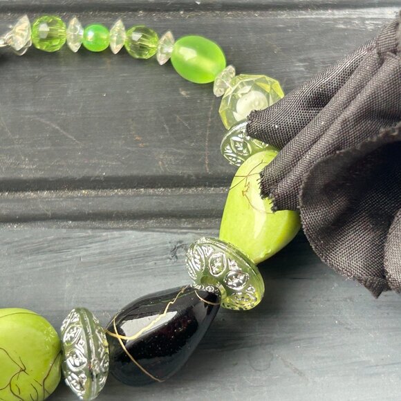 Green + Black Bracelet - Picture 2 of 9